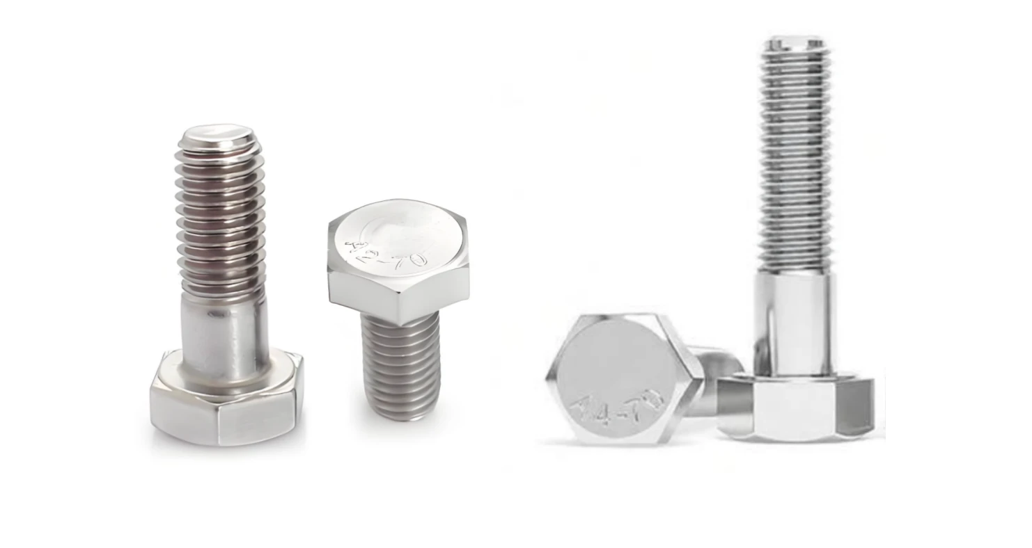 304 and 316 stainless steel hex head bolts compared for A2 and A4 fastener selection