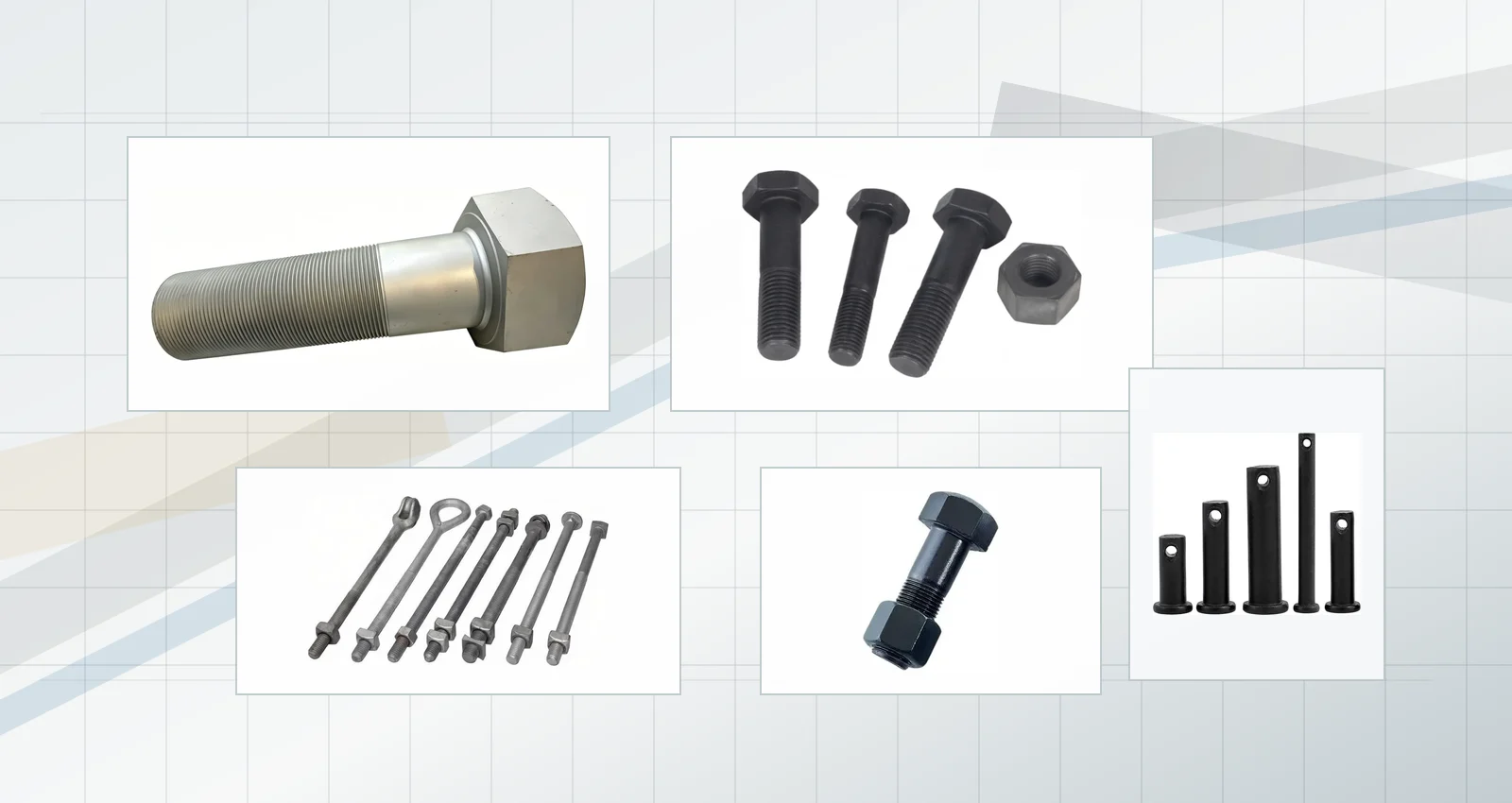 Overview of structural, bridge, anchor and heavy machinery fastener assemblies