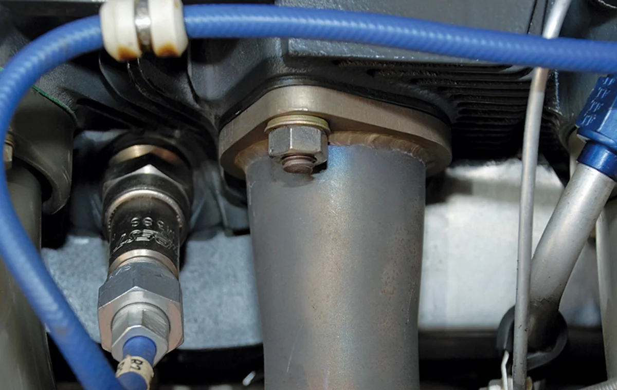 Dimensional inspection of bolted hardware for controlled auxiliary systems