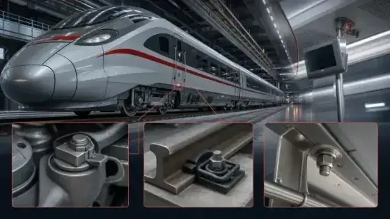 Railway fastening applications and connection details