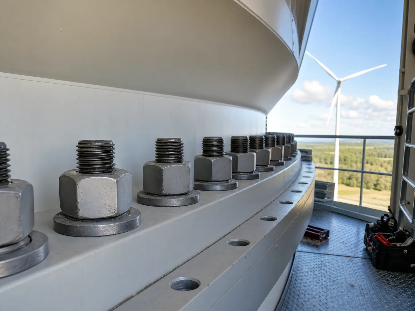 Wind Turbine Tower & Nacelle