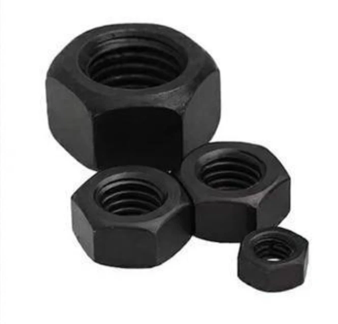 ASTM A194 Grade 7L & 7M Heavy Hex Nuts (ASTM A194/A194M Grade 7L / Grade 7M) - Grade 7L / Grade 7M - ASTM A194 Grade 7L impact-tested / Grade 7M controlled-hardness alloy steel - hex body with internal thread; additional product view 3
