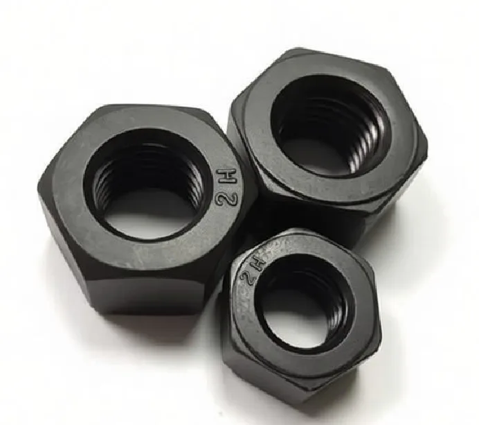ASTM A194 2H, 2HM & 7 Heavy Hex Nuts (ASTM A194 Grade 2H / Grade 2HM) - Grade 2H / 2HM / 7 - ASTM A194 Grade 2H / 2HM / 7 carbon and alloy steel - hex body with internal thread; alternate product view