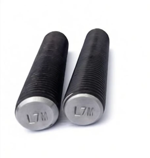 ASTM A320 L7 & L7M Stud Bolts (ASTM A320/A320M Grade L7 / Grade L7M) - L7 / L7M - ASTM A320 Grade L7 / L7M chromium-molybdenum alloy steel - threaded stud geometry with prepared ends; alternate product view