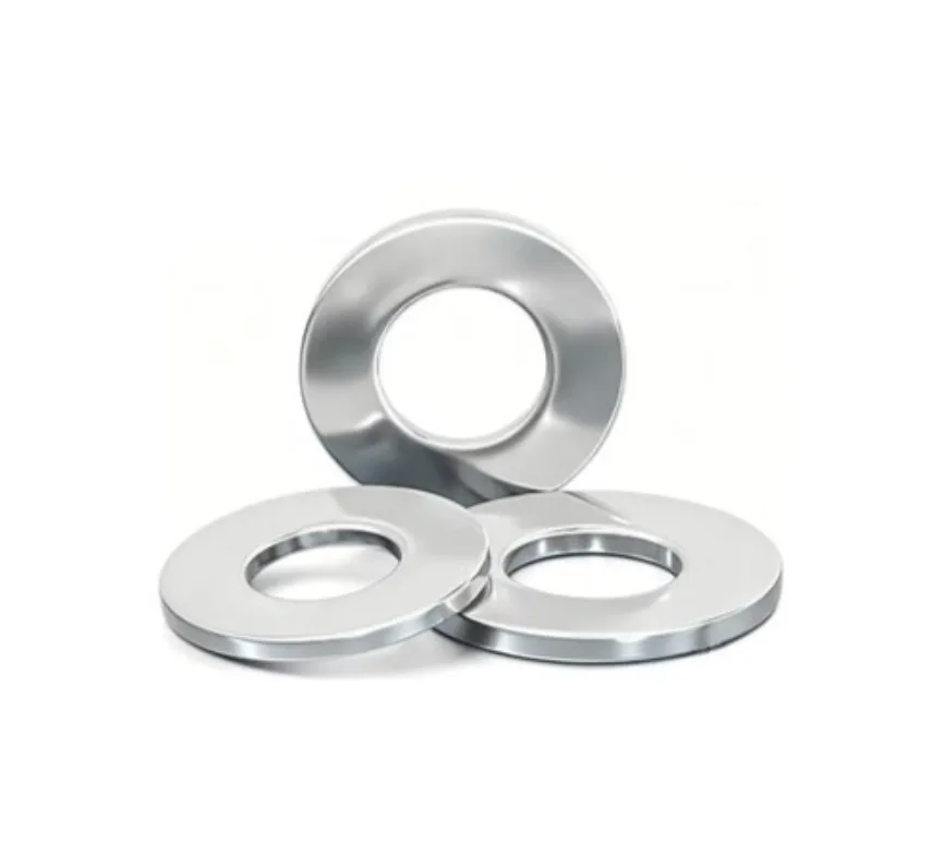 Stainless Flat Washers (ISO 7089 / DIN 125) - SS304 / SS316 - washer profile with central bore; alternate product view