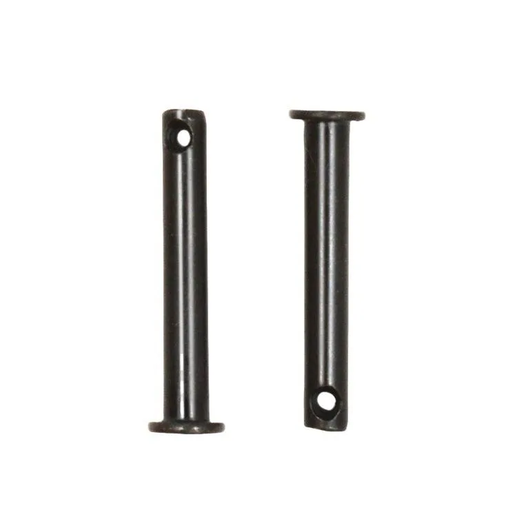 Pivot Pins (OEM Drawing / ISO 2341 ref) - Hardened and Tempered - 42CrMo / 40Cr / 4140 - pin body and retention geometry; alternate product view