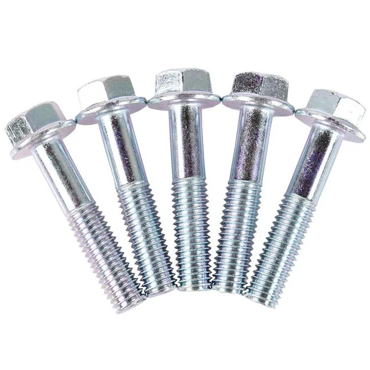 Stainless Hex Flange Bolts (DIN 6921 / ISO 4162) - A2-70 / A4-80 - SS304 / SS316 - hex head with integral load-bearing flange; alternate product view