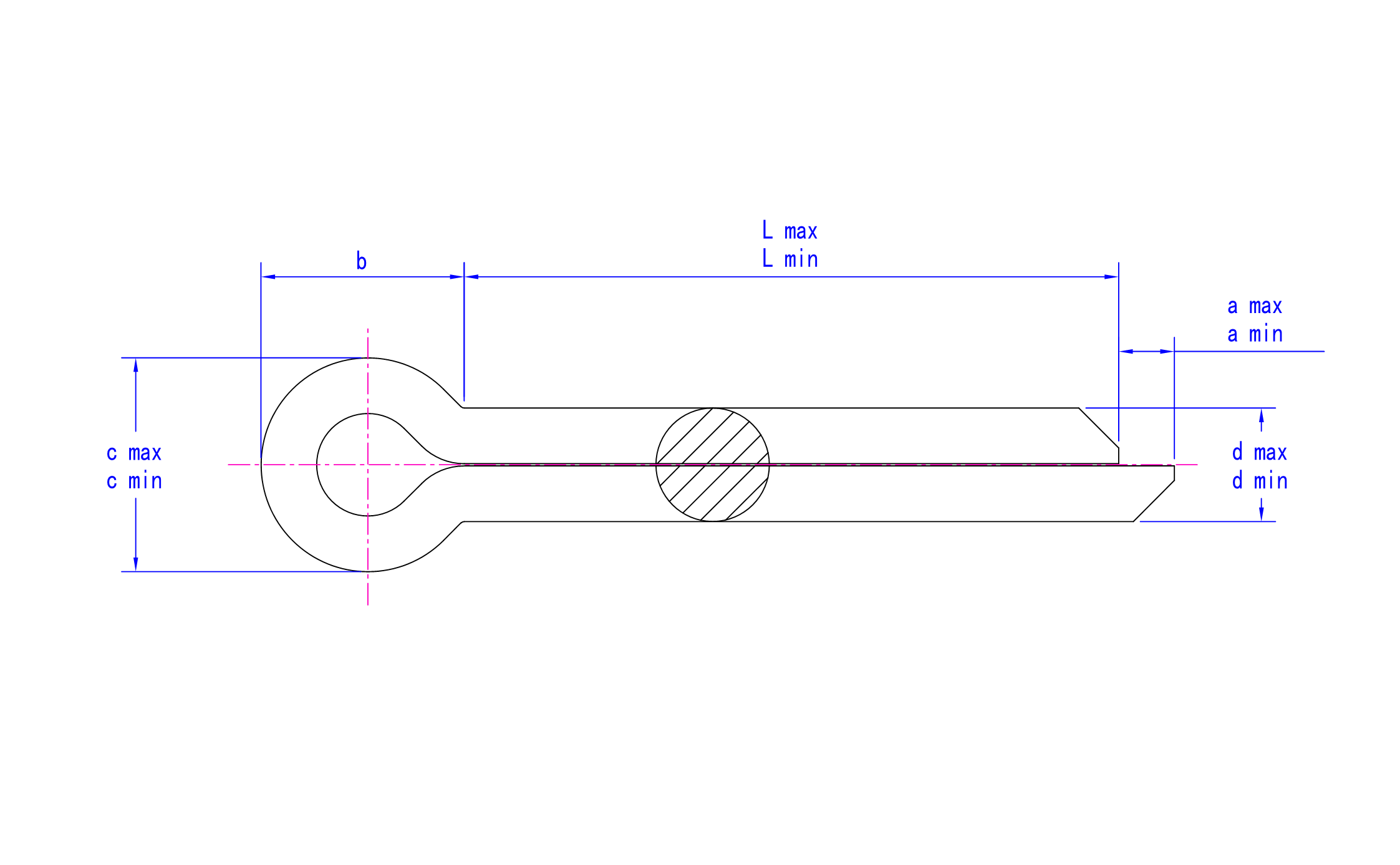 DIN 94 technical drawing
